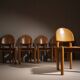 Six Chairs in Alder Wood by Rainer Daumiller | Denmark 1980s