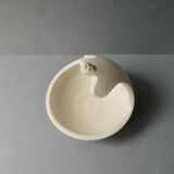 Cup, ceramic pocket tray florence arval paris