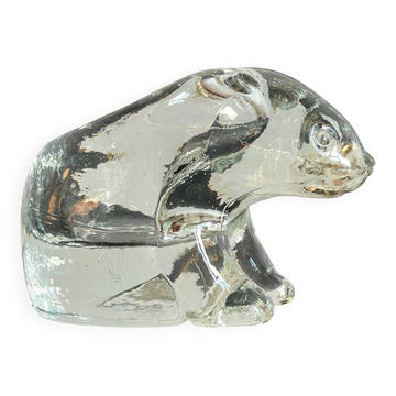 BOUGEOIR Ours Polaire CRISTAL Vintage