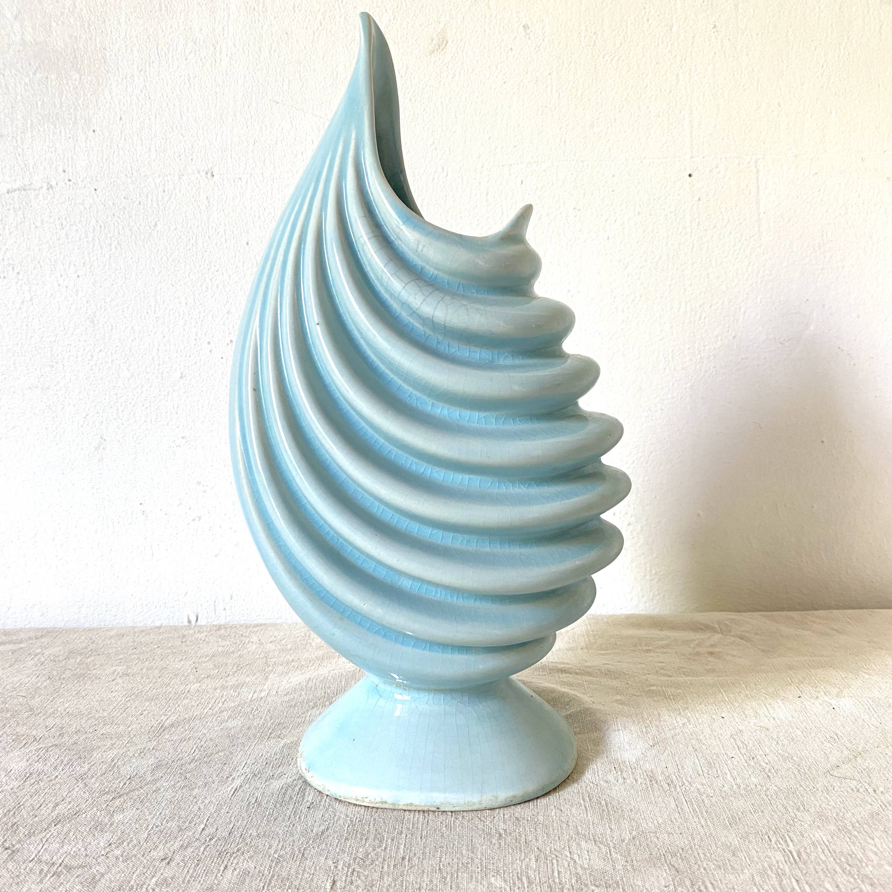 Vase en céramique art déco