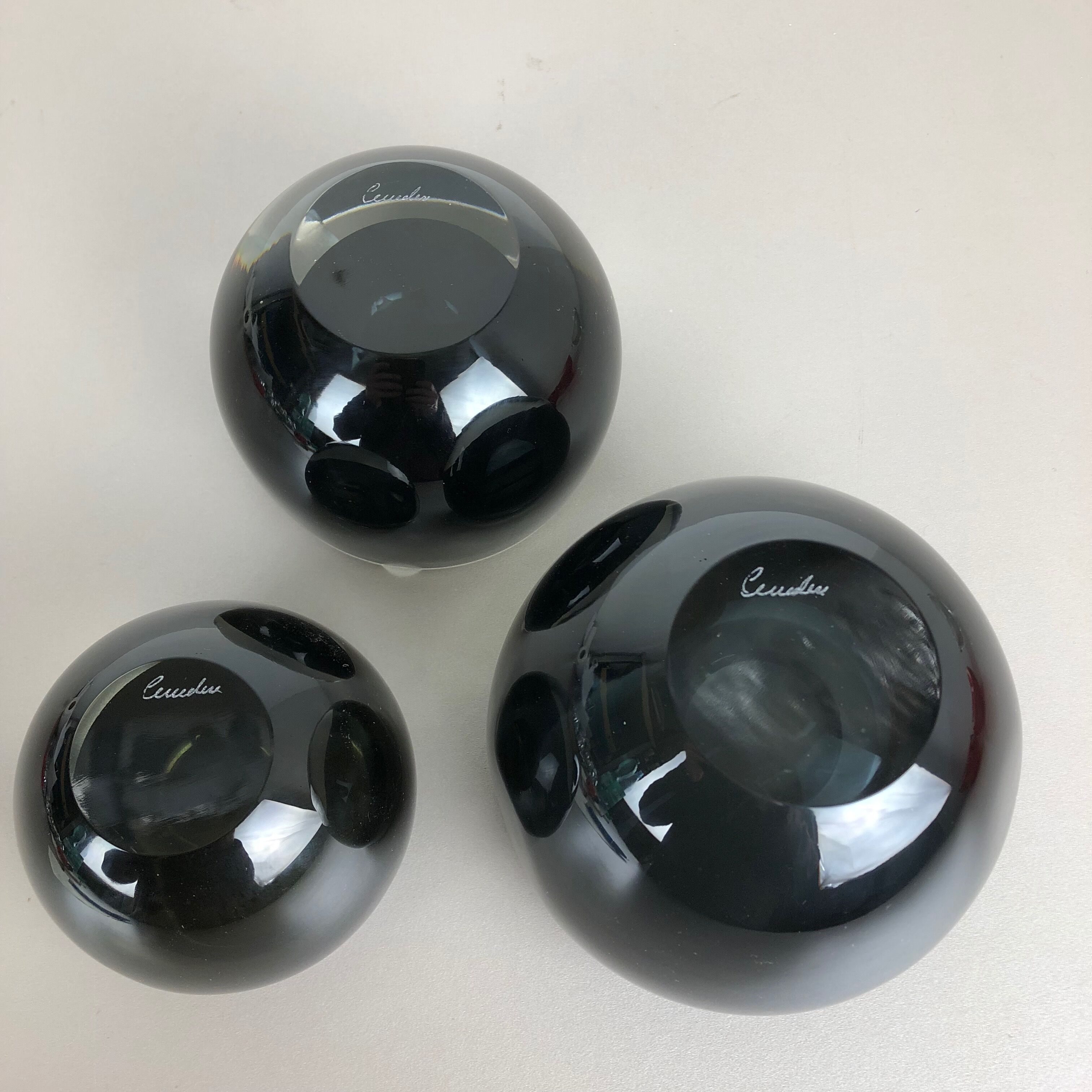 Murano glass ashtrays by Antonio da Ros, Cenedese, 1960s