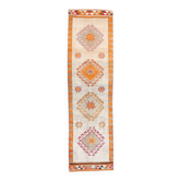 Tapis de couloir vintage 3x11, 95x342 cm