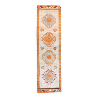 Tapis de couloir vintage 3x11, 95x342 cm