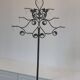 Large black wrought iron floor candelabrum (H150 cm) – Classic & Roman style