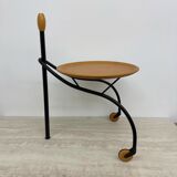 Postmodern serving trolley by Bonaldo Italy 1990s