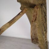 Rustic farm bench