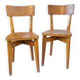 Chaises bistrot Luterma 1950