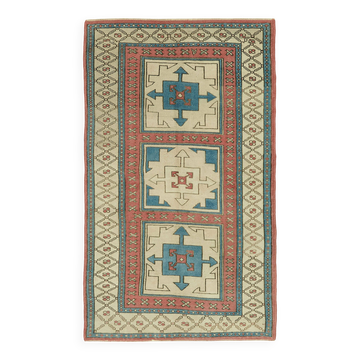 Turkish Vintage Anatolian Rug 125 cm x 208 cm