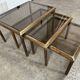 Brass pull out tables 1970