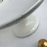 Terre de Fer Digoin dark green standing bowl