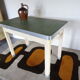 Table à rallonges années 50
