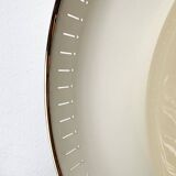 Metal and glass ceiling light in mid-century style, 1960s.