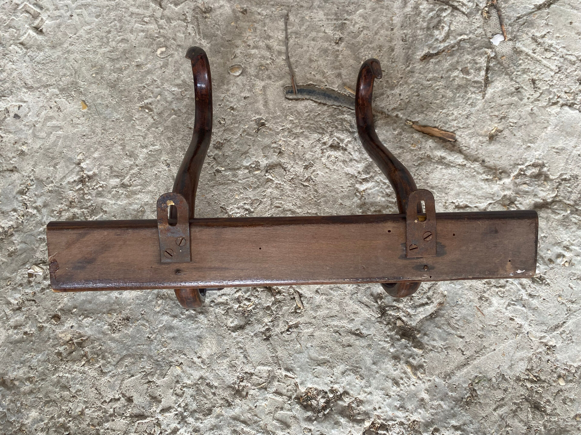 Antique Coat Rack THONET BAUMANN Curved Wood 1900 Vintage
