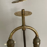 Porcelain living lamp nineteenth handmade decorations, double lighting