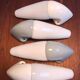Vintage Ifö of Sweden ceramic bathroom lamps with opaline shades from the 1960s