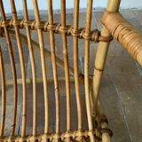 Rattan armchair