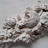 Wall decoration wooden bouquet of flowers