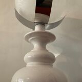 Vintage lamp globe vichy and ceramic 70s