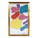 Framed ceramic artwork from the 1990s by Jan Snoeck, Netherlands.