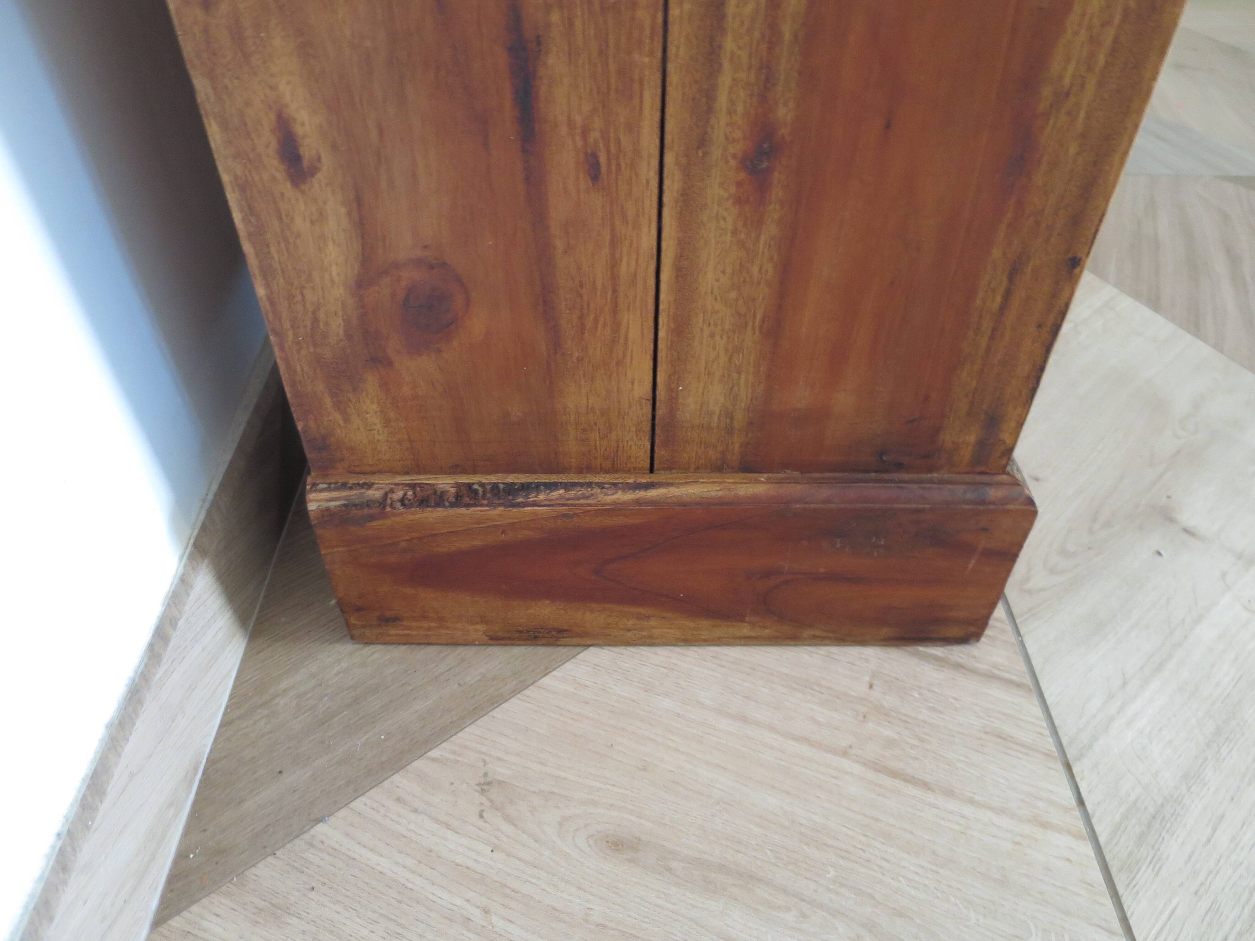 Shelf - bookcase - Bibus - exotic wood - solid wood - 3 levels - 2