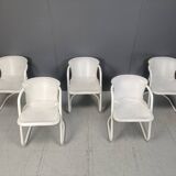 Chaises de salle à manger vintage de Metaform, lot de 5 - années 1970