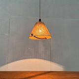 Teak pendant lamp Type 324 from the mid-century by Temde, 1960s.