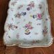Late 19th century floral porcelain tray