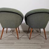 Armchairs from brussels expo, 1960s, set of 2