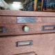 Antique trade furniture - oak filing cabinet - 1930s/40s