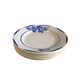 Set of 6 vintage earthenware plates - 1940s-1950s