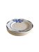 Set of 6 vintage earthenware plates - 1940s-1950s