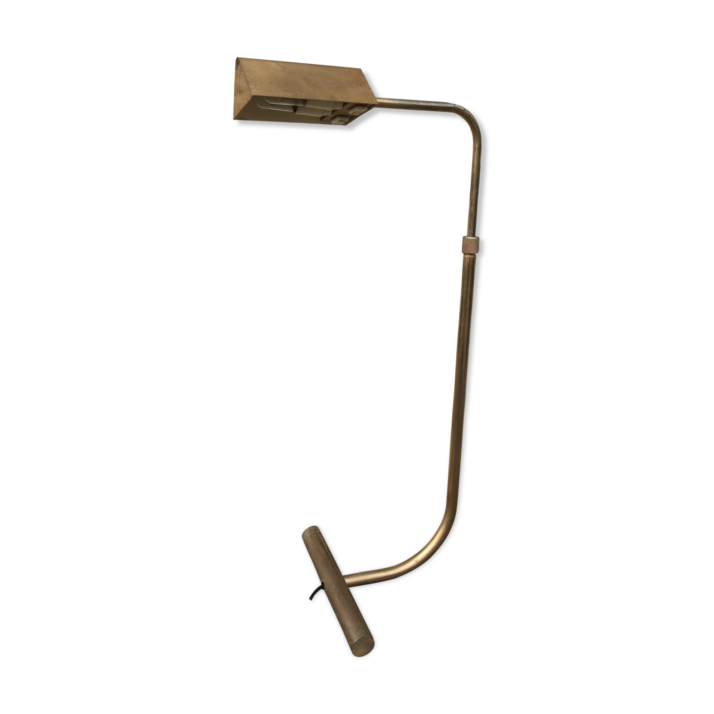 Vintage sliding floor lamp