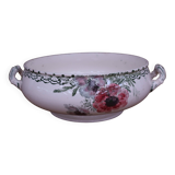 Salad bowl with handles Terre de Fer Creil and Montereau "Madrid"