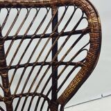 Vintage Rattan Peacock Chair