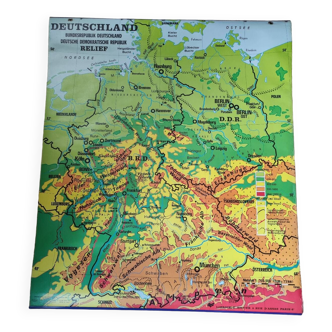 School map Germany 1979