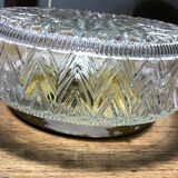 Molded glass ceiling light
