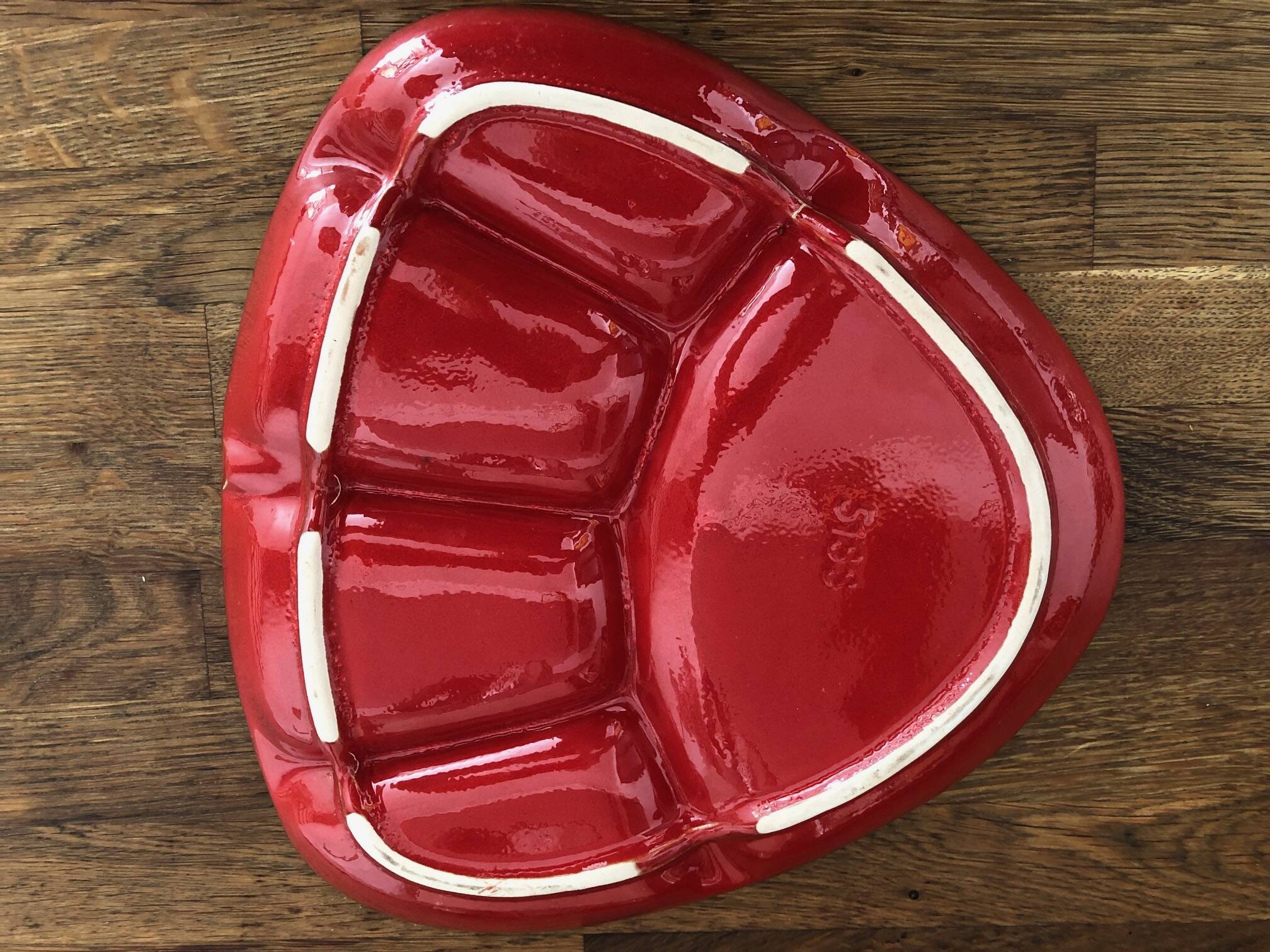 6 Assiettes à compartiments