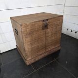 Solid oak chest
