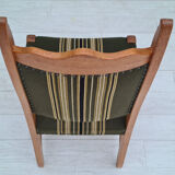 Original Danish design, 1960s,  set of high back dinning chairs, oak wood