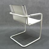 Tubular Bauhaus armchair, Italy, 1980s