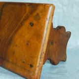 Footrest stool made of old wood