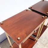 Pair bedside tables 1950