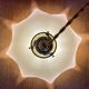 Suspension vintage lampshade in opaline mint