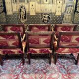 Suite of 6 Louis XIII armchairs