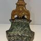 Large Gilded Carved Wooden Candelabrum on Patinated Base, French Work, v