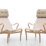 Pair of Scandinavian armchairs model Miranda