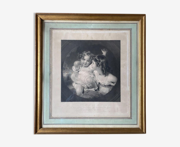 Thomas Lawrence, The Children of Calmady, engraving, nineteenth century