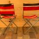 Paire de chaises de camping