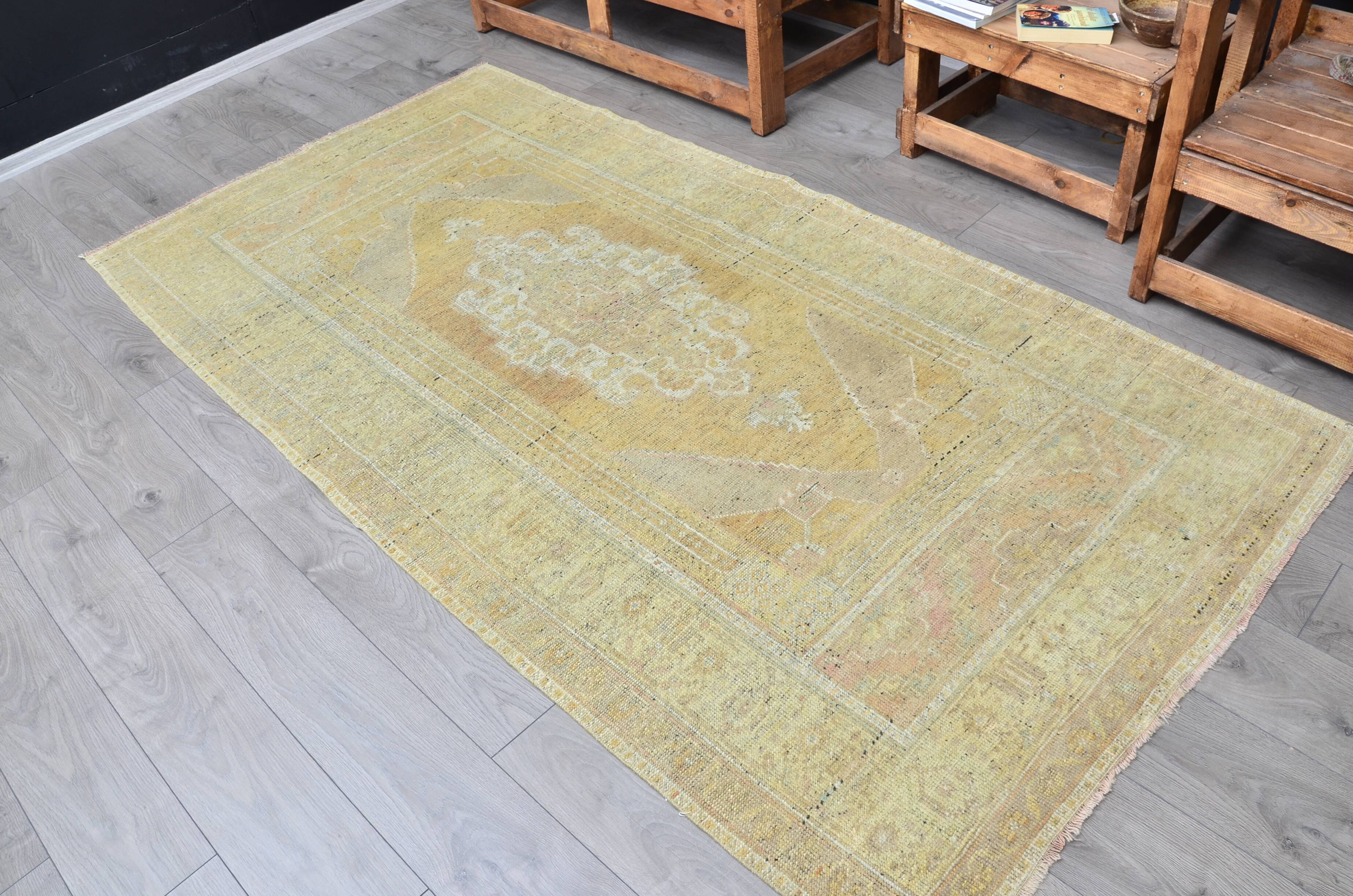 Vintage Anatolian Oushak  Wool Carpet sku 2535