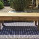 Antique solid wood coffee table – unique restored piece | Louna